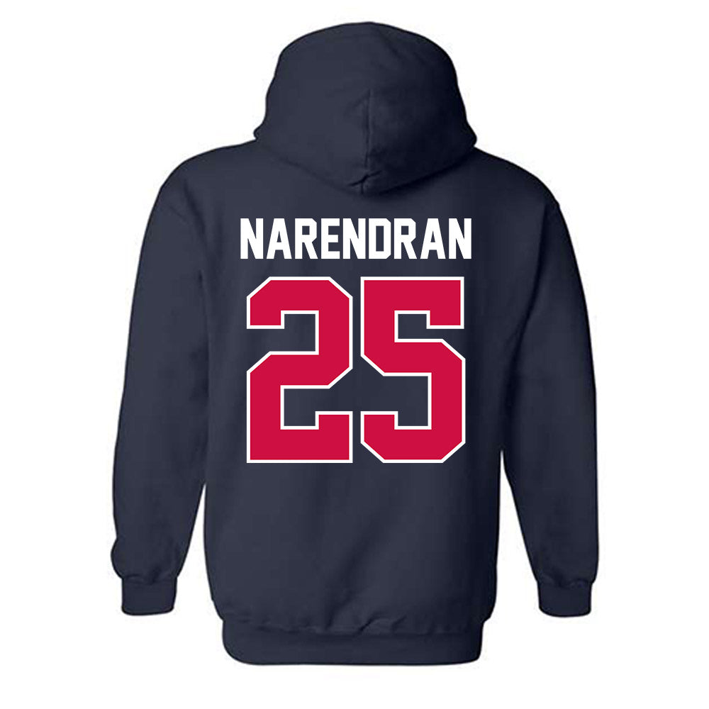 Arizona - NCAA Women's Tennis : Tanvi Narendran - Classic Shersey Hooded Sweatshirt-1