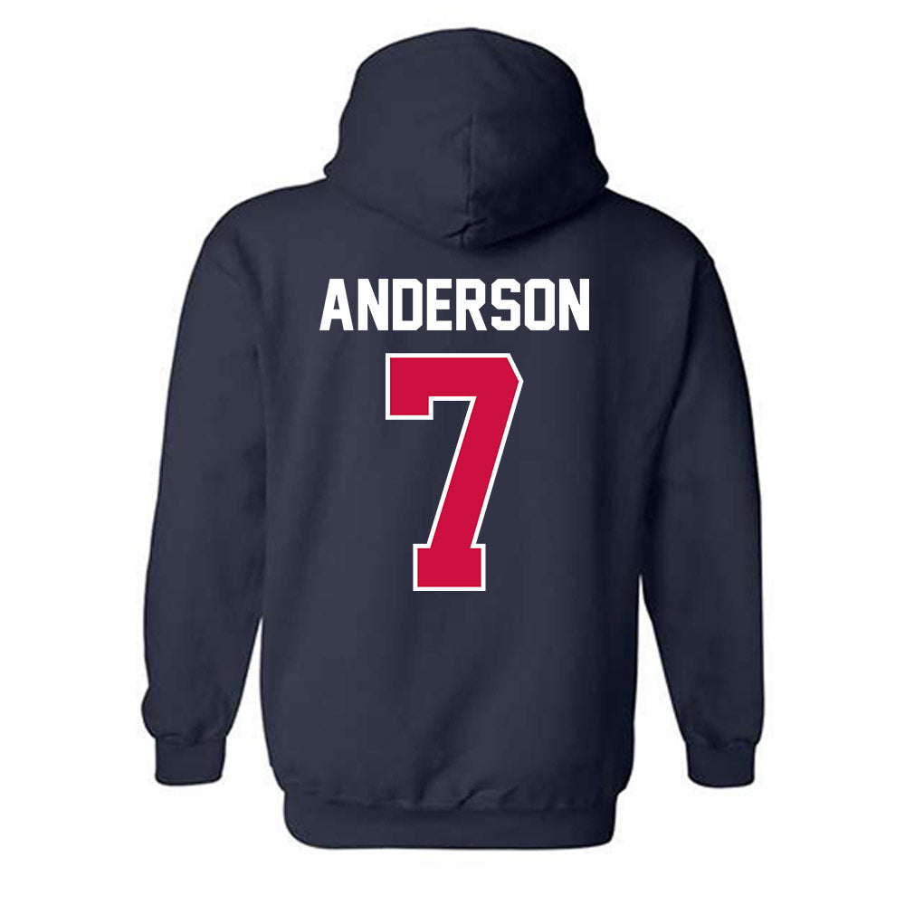 Arizona - NCAA Football : Sawyer Anderson - Classic Shersey Hooded Sweatshirt-1