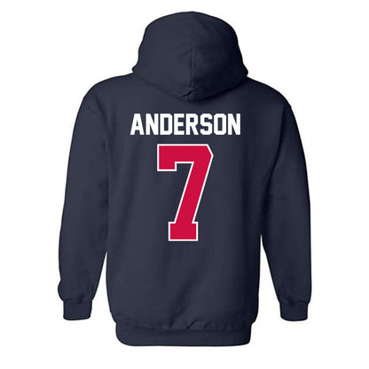 Arizona - NCAA Football : Sawyer Anderson - Classic Shersey Hooded Sweatshirt-1
