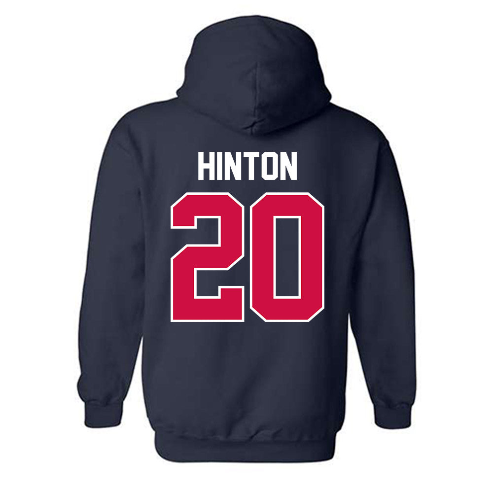 Arizona - NCAA Football : Dajon Hinton - Classic Shersey Hooded Sweatshirt-1