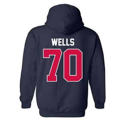 Arizona - NCAA Football : Zarius Wells - Classic Shersey Hooded Sweatshirt