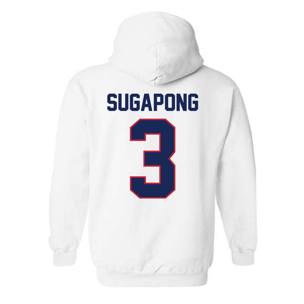 Arizona - NCAA Women's Basketball : Sumayah Sugapong - Classic Shersey Hooded Sweatshirt-1