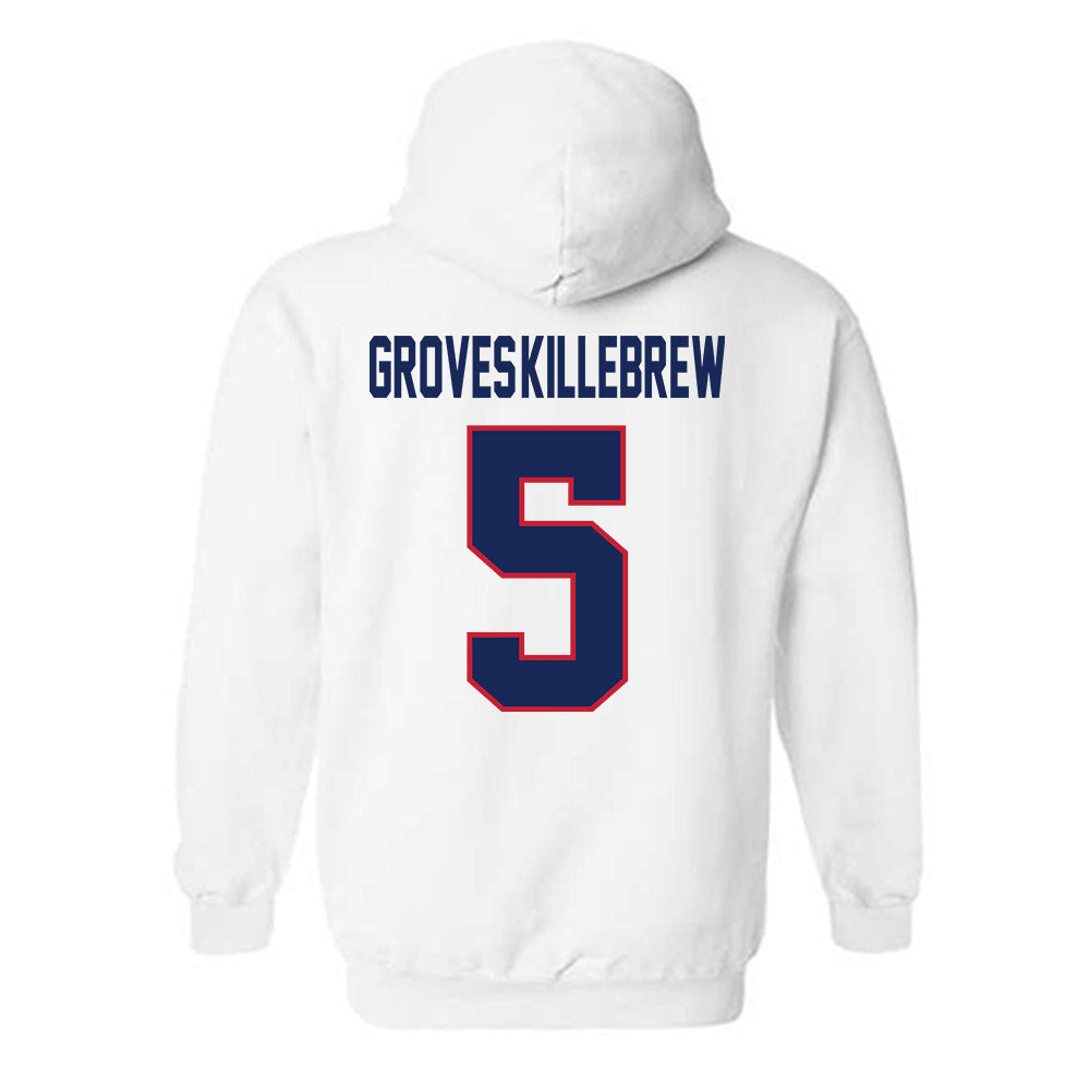 Arizona - NCAA Football : Marquis Groves-Killebrew - Classic Shersey Hooded Sweatshirt-1