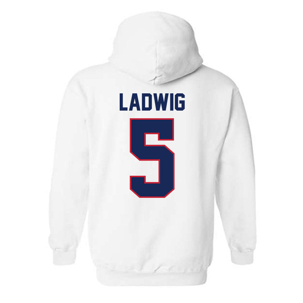 Arizona - NCAA Women's Basketball : Molly Ladwig - Classic Shersey Hooded Sweatshirt-1