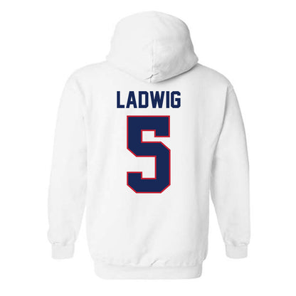 Arizona - NCAA Women's Basketball : Molly Ladwig - Classic Shersey Hooded Sweatshirt-1