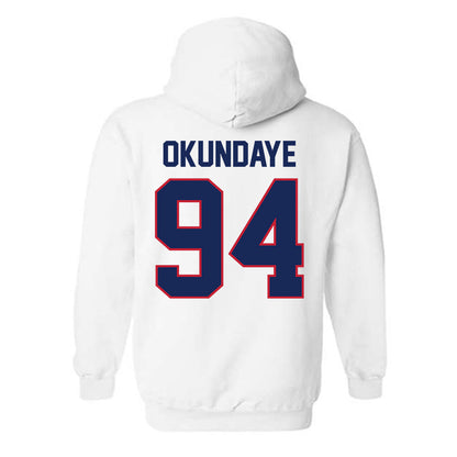 Arizona - NCAA Football : Eduwa Okundaye - Classic Shersey Hooded Sweatshirt-1