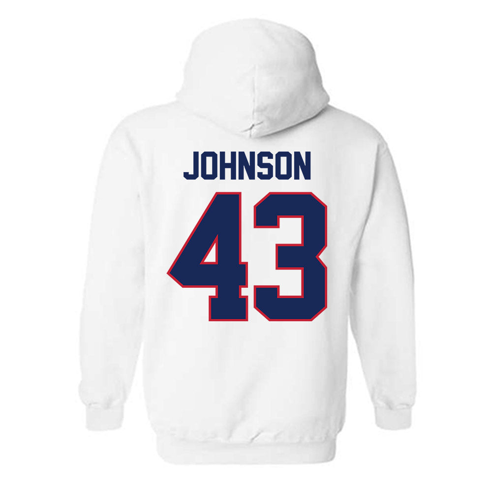 Arizona - NCAA Football : Dalton Johnson - Classic Shersey Hooded Sweatshirt-1
