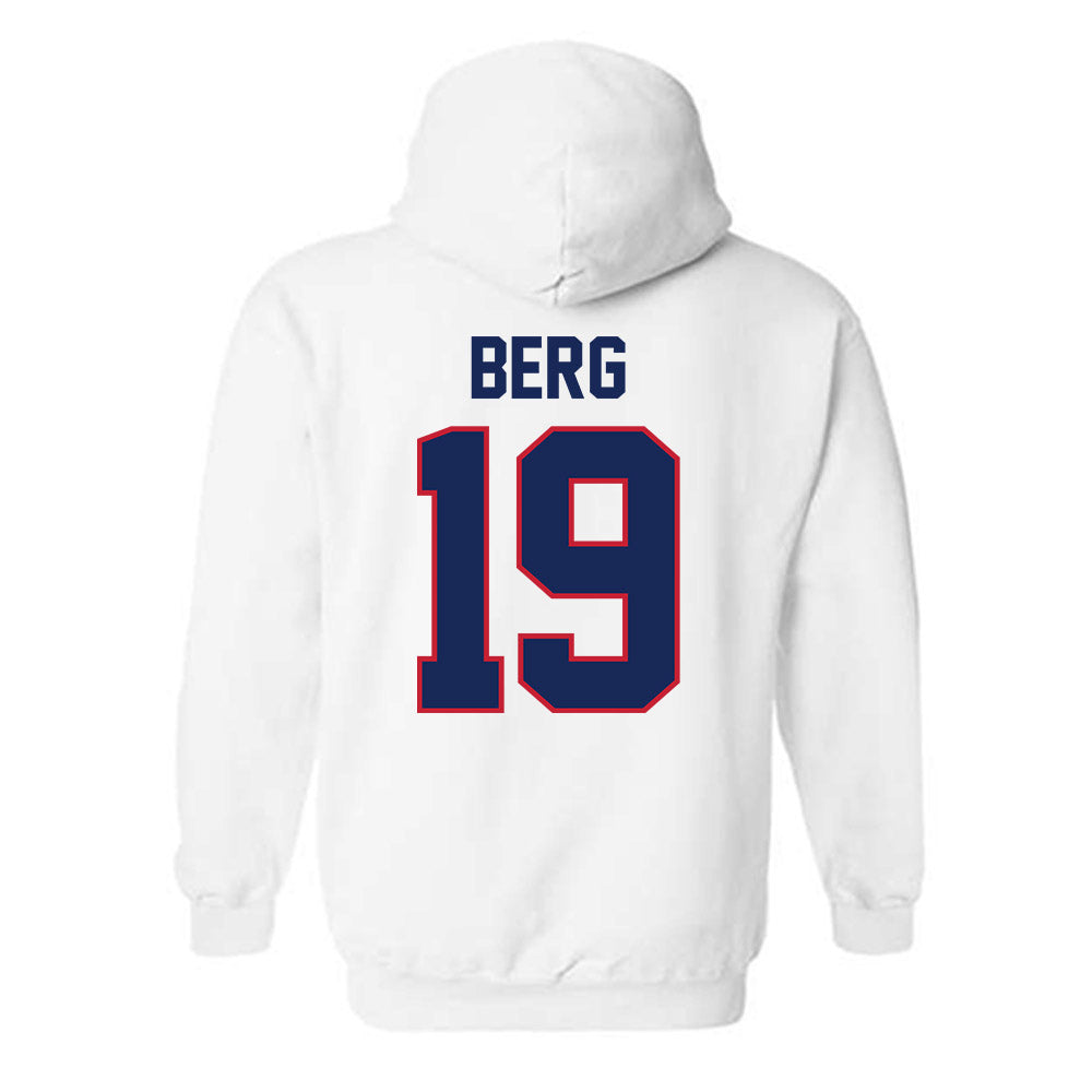 Arizona - NCAA Baseball : Jack Berg - Classic Shersey Hooded Sweatshirt-1