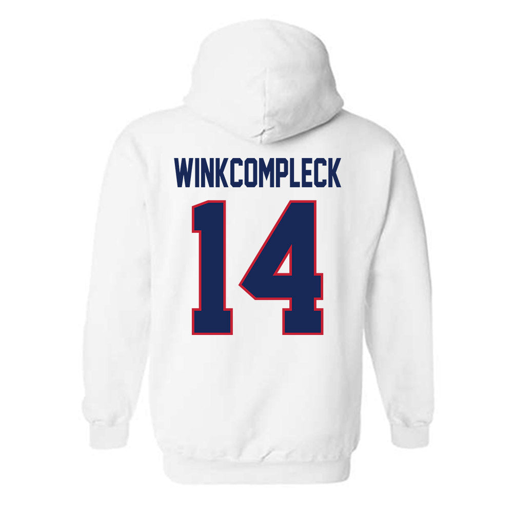 Arizona - NCAA Beach Volleyball : Reece Winkcompleck - Classic Shersey Hooded Sweatshirt-1