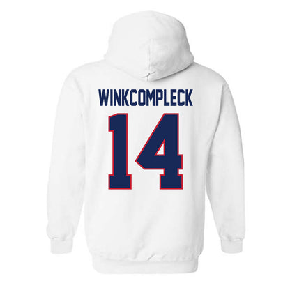Arizona - NCAA Beach Volleyball : Reece Winkcompleck - Classic Shersey Hooded Sweatshirt-1