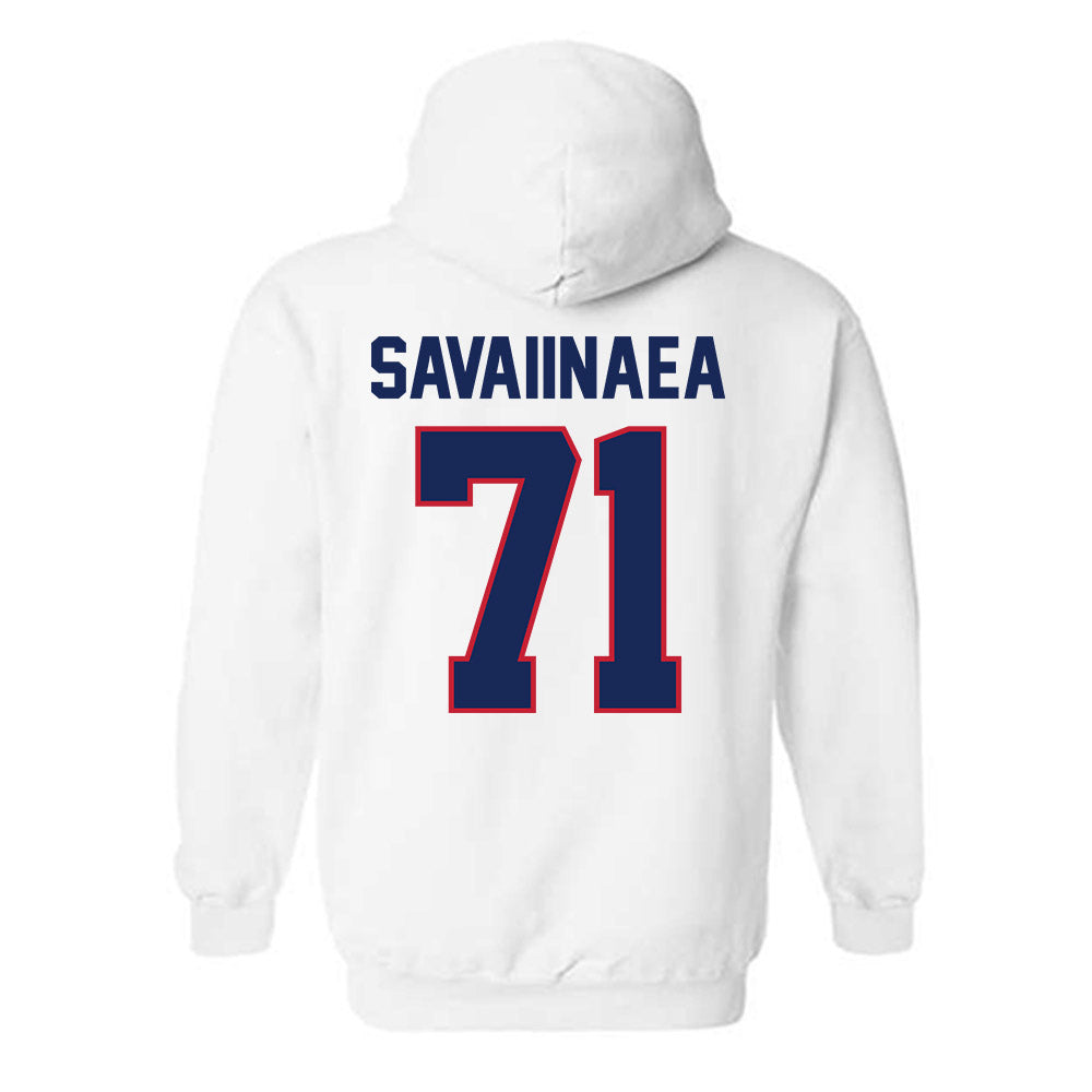 Arizona - NCAA Football : Jonah Savaiinaea - Classic Shersey Hooded Sweatshirt