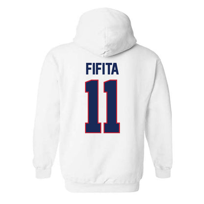 Arizona - NCAA Football : Noah Fifita - Hooded Sweatshirt Classic Shersey