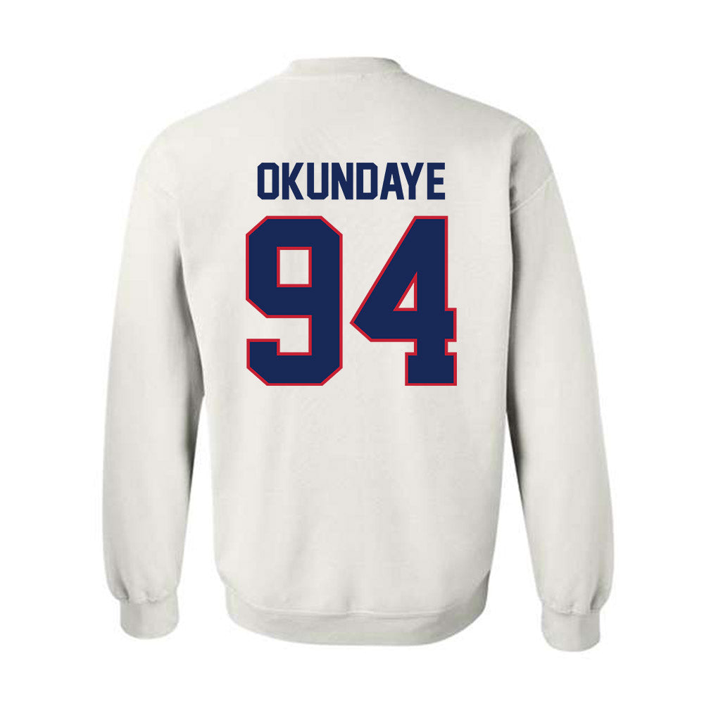 Arizona - NCAA Football : Eduwa Okundaye - Classic Shersey Crewneck Sweatshirt-1