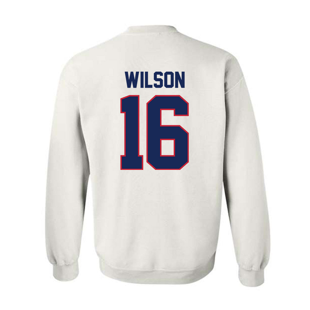 Arizona - NCAA Football : Riley Wilson - Classic Shersey Crewneck Sweatshirt-1