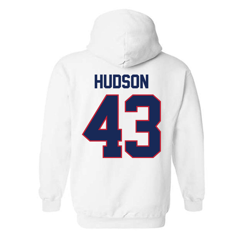 Arizona - NCAA Baseball : Vinny Hudson - Classic Shersey Hooded Sweatshirt-1