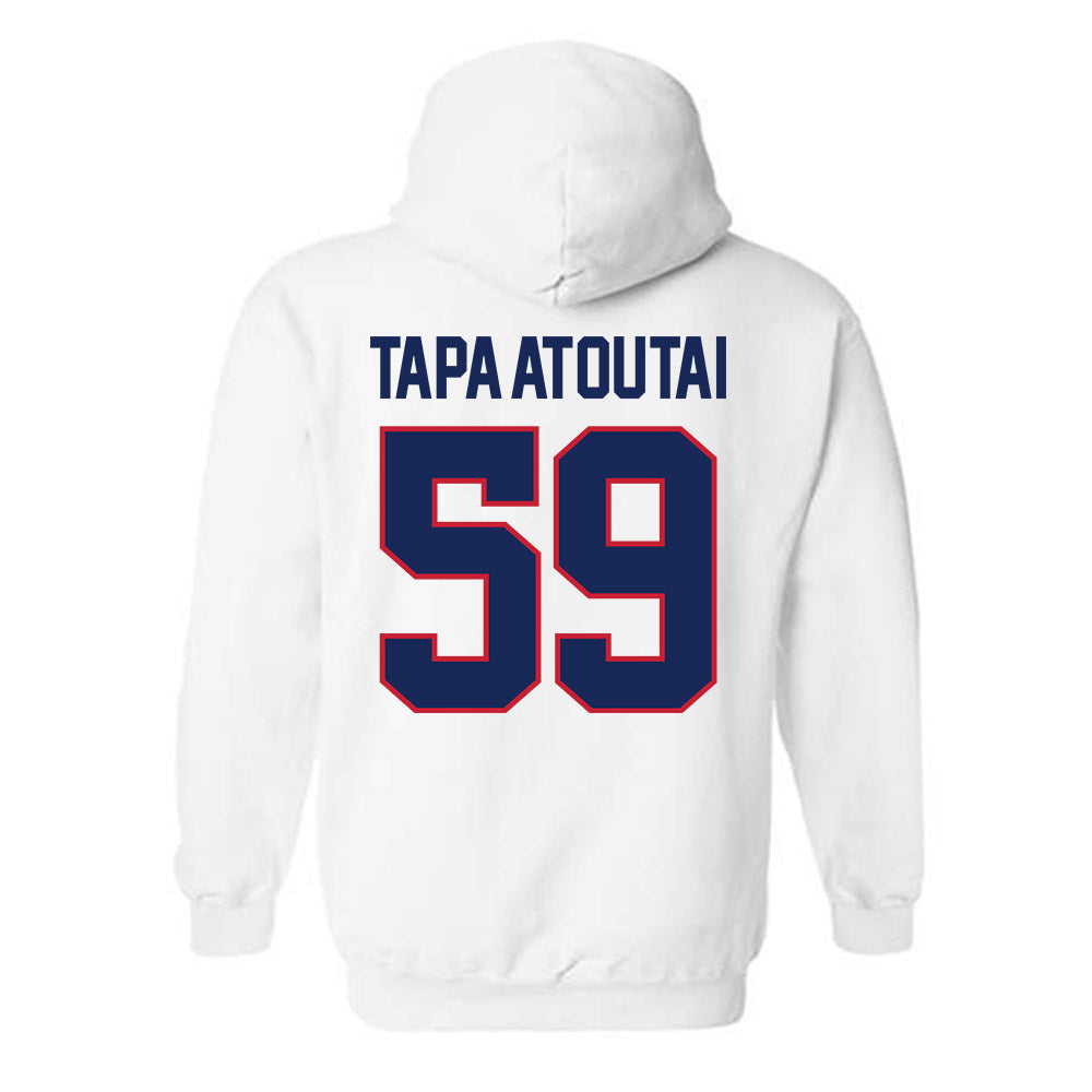 Arizona - NCAA Football : Siaosi Tapa'atoutai - Classic Shersey Hooded Sweatshirt-1