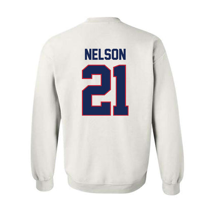 Arizona - NCAA Men's Basketball : Evan Nelson - Classic Shersey Crewneck Sweatshirt-1