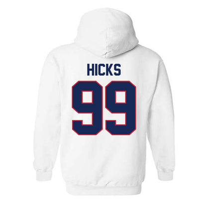 Arizona - NCAA Baseball : Garrett Hicks - Classic Shersey Hooded Sweatshirt