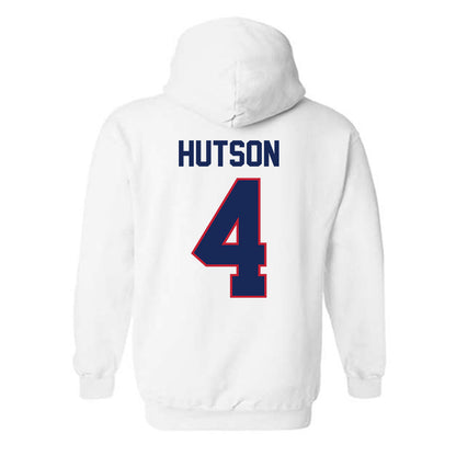 Arizona - NCAA Football : Kris Hutson - Classic Shersey Hooded Sweatshirt-1
