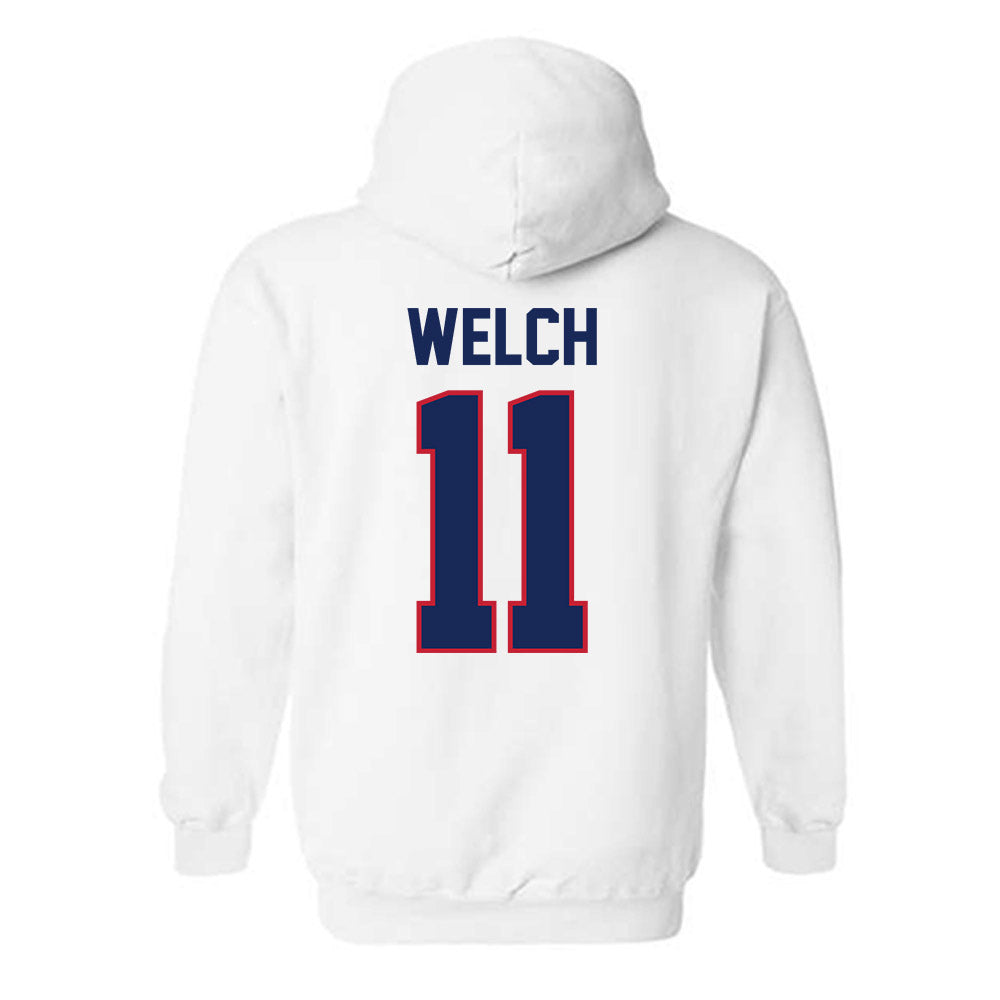 Arizona - NCAA Women's Basketball : Tanyuel Welch - Classic Shersey Hooded Sweatshirt-1