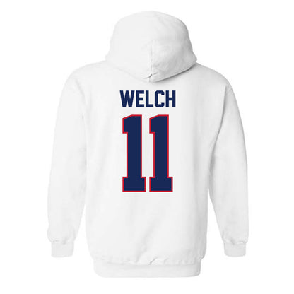 Arizona - NCAA Women's Basketball : Tanyuel Welch - Classic Shersey Hooded Sweatshirt-1