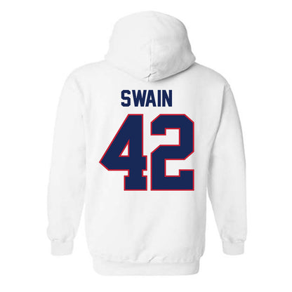  - NCAA Softball : Saya Swain - Classic Shersey Hooded Sweatshirt-1