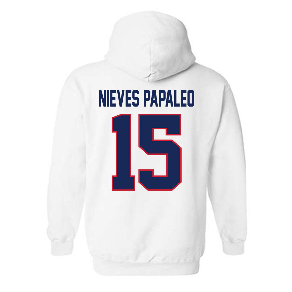 Arizona - NCAA Beach Volleyball : Adriana Nieves Papaleo - Classic Shersey Hooded Sweatshirt-1