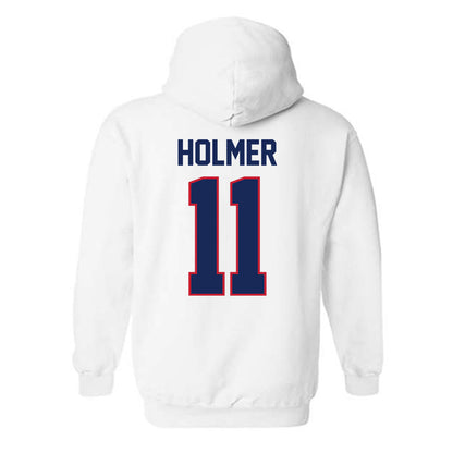 Arizona - NCAA Beach Volleyball : Regan Holmer - Classic Shersey Hooded Sweatshirt-1