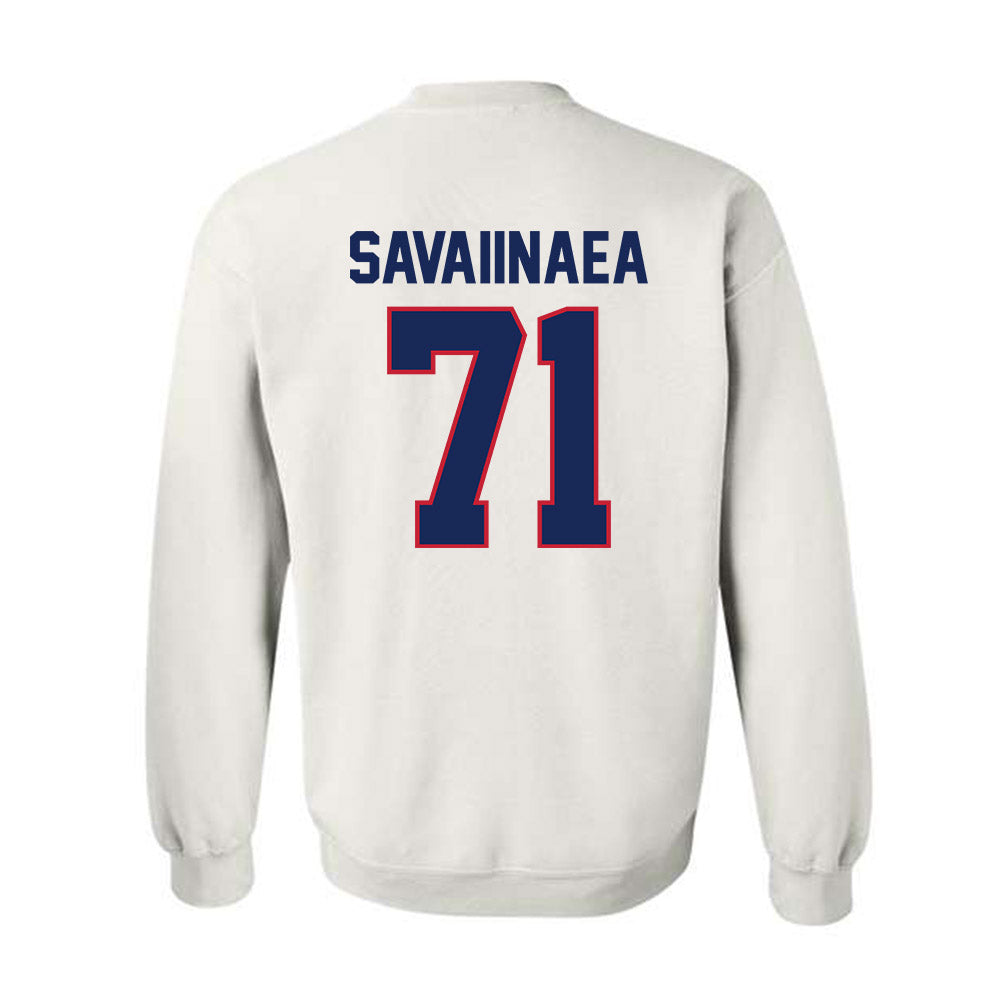 Arizona - NCAA Football : Jonah Savaiinaea - Classic Shersey Crewneck Sweatshirt