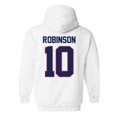 Arizona - NCAA Football : Myron Robinson - Classic Shersey Hooded Sweatshirt-1
