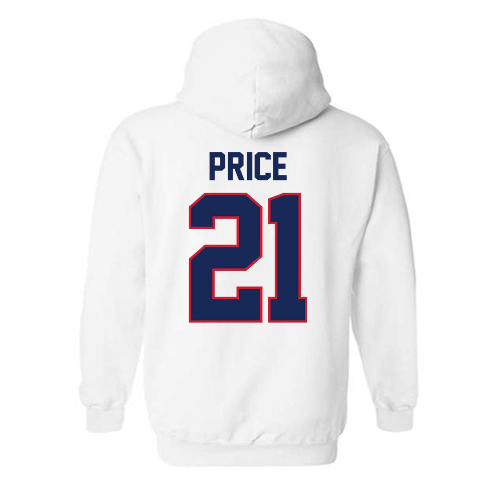 Arizona - NCAA Football : Johno Price - Hooded Sweatshirt Classic Shersey