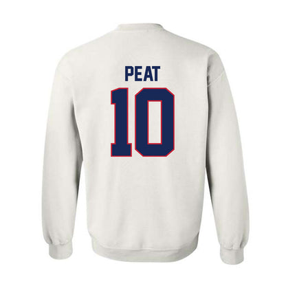 Arizona - NCAA Men's Basketball : Koa Peat - Classic Shersey Crewneck Sweatshirt-1