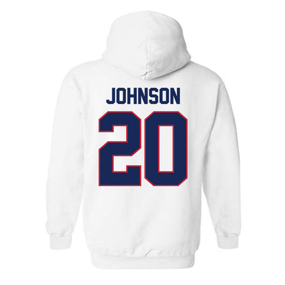 Arizona - NCAA Football : Brandon Johnson - Classic Shersey Hooded Sweatshirt-1