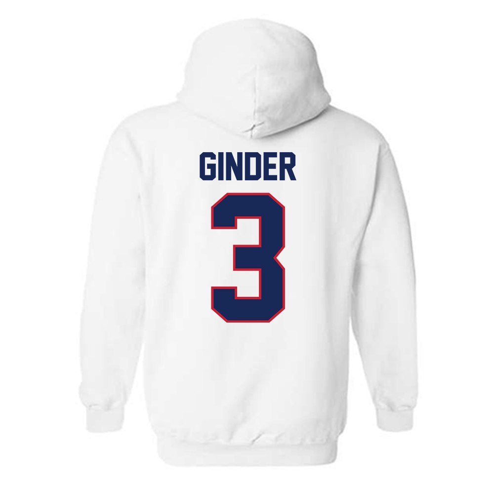 Arizona - NCAA Women's Volleyball : Brenna Ginder - Classic Shersey Hooded Sweatshirt