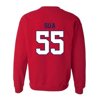 Arizona - NCAA Football : Leviticus Su'a - Classic Shersey Crewneck Sweatshirt