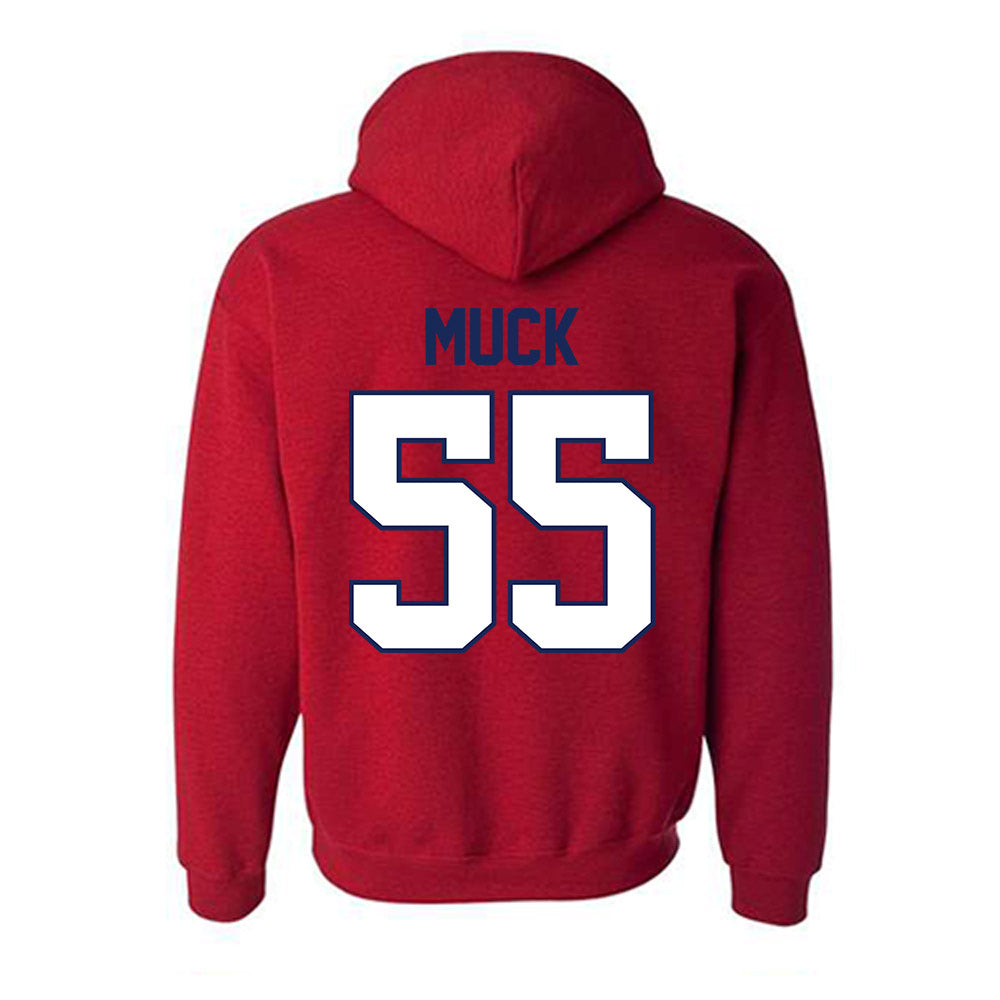 Arizona - NCAA Baseball : Karter Muck - Classic Shersey Hooded Sweatshirt-1