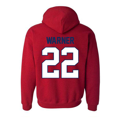Arizona - NCAA Women's Soccer : Amiya Warner - Classic Shersey Hooded Sweatshirt-1