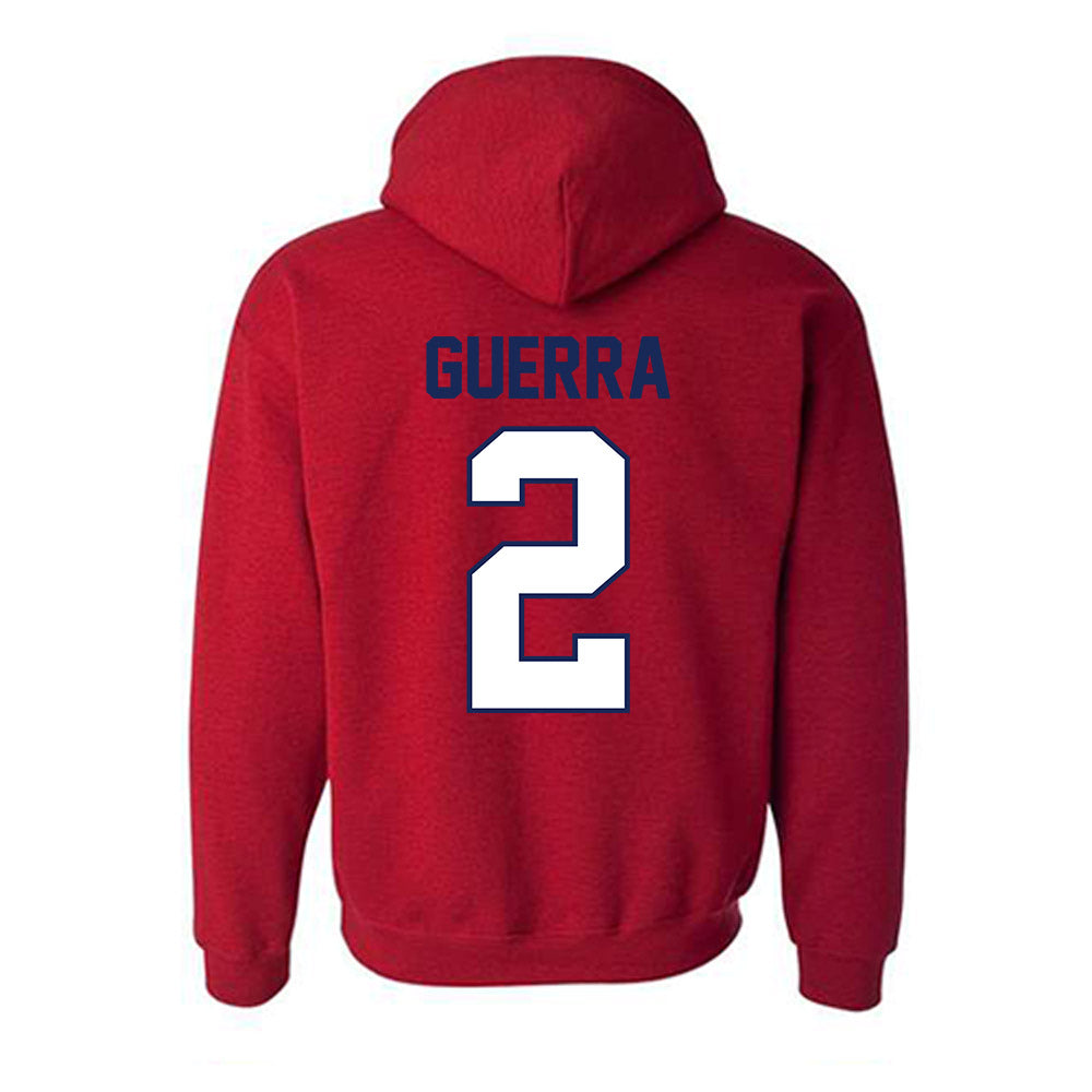 Arizona - NCAA Baseball : Ethan Guerra - Classic Shersey Hooded Sweatshirt-1