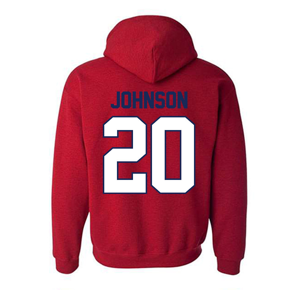 Arizona - NCAA Football : Brandon Johnson - Classic Shersey Hooded Sweatshirt-1