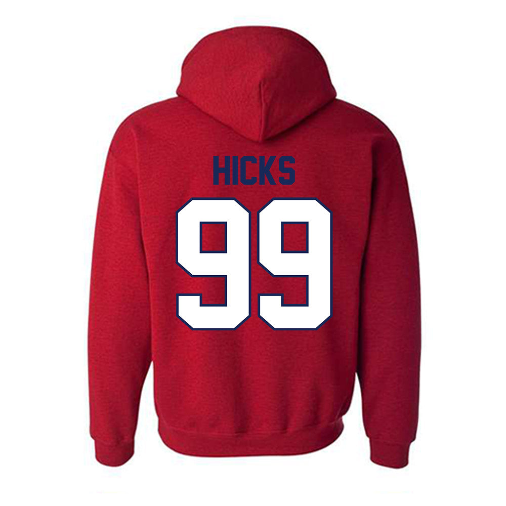 Arizona - NCAA Baseball : Garrett Hicks - Classic Shersey Hooded Sweatshirt