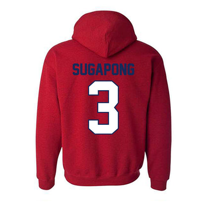 Arizona - NCAA Women's Basketball : Sumayah Sugapong - Classic Shersey Hooded Sweatshirt-1