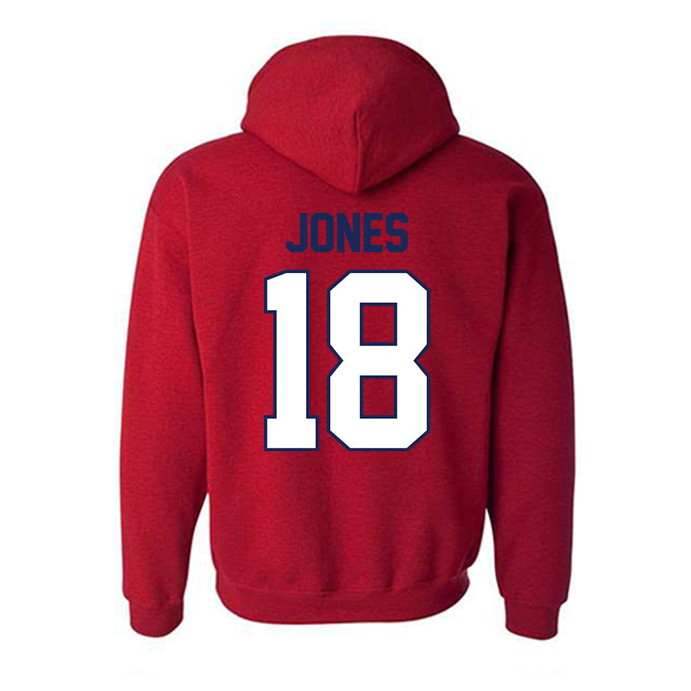 Arizona - NCAA Football : Carter Jones - Classic Shersey Hooded Sweatshirt-1