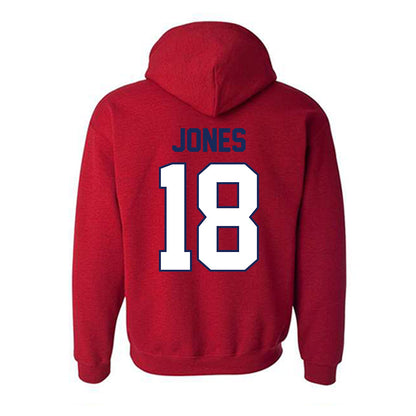 Arizona - NCAA Football : Carter Jones - Classic Shersey Hooded Sweatshirt-1