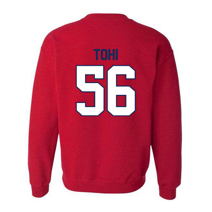 Arizona - NCAA Football : Sione Tohi - Classic Shersey Crewneck Sweatshirt-1