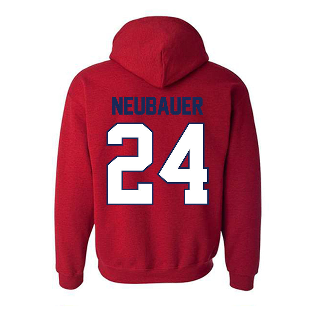 Arizona - NCAA Beach Volleyball : Ella Neubauer - Classic Shersey Hooded Sweatshirt-1