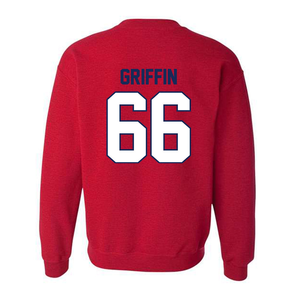 Arizona - NCAA Football : Jaxon Griffin - Classic Shersey Crewneck Sweatshirt-1