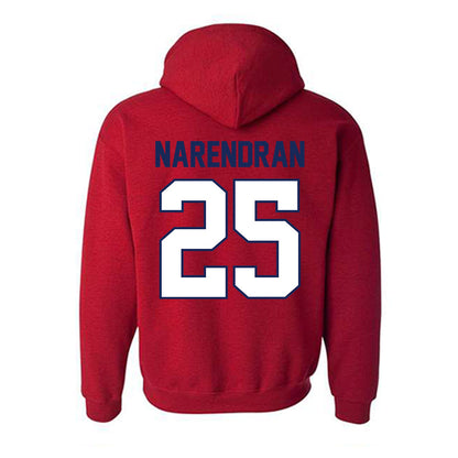 Arizona - NCAA Women's Tennis : Tanvi Narendran - Classic Shersey Hooded Sweatshirt-1