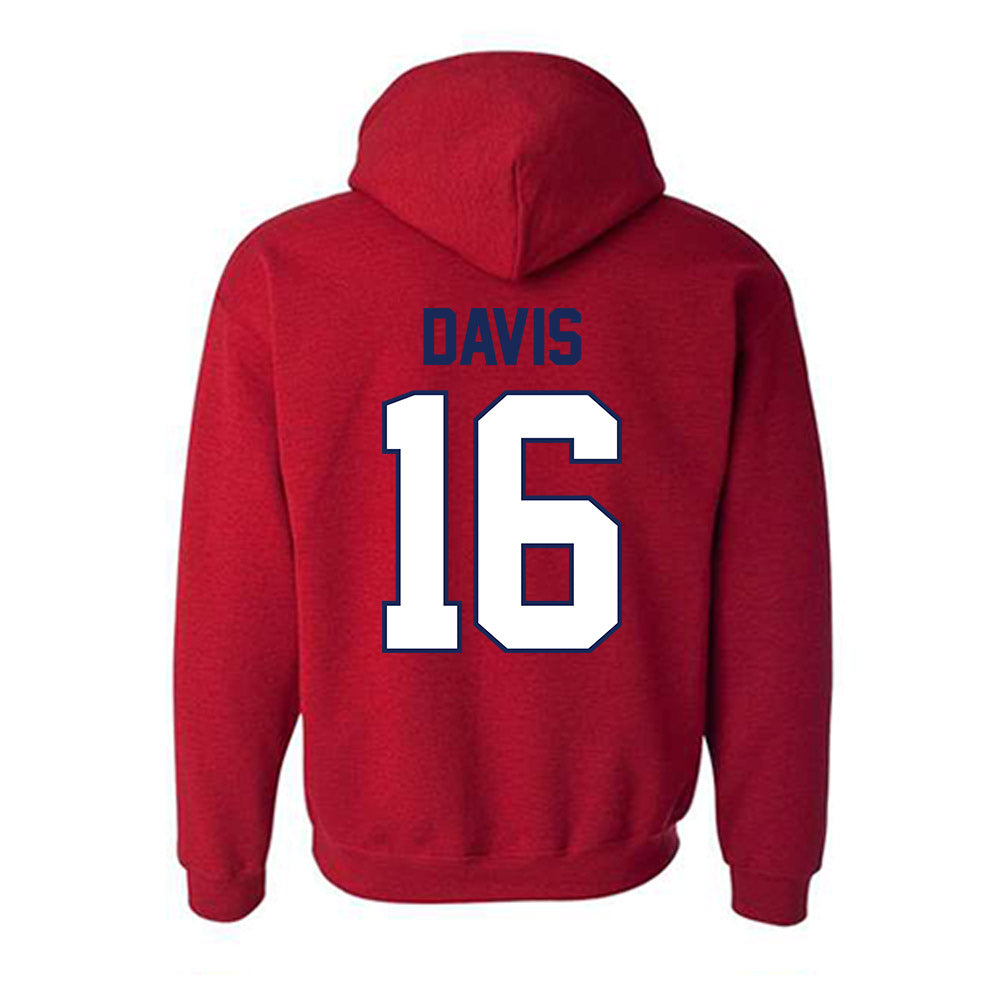 Arizona - NCAA Women's Volleyball : Shea Davis - Classic Shersey Hooded Sweatshirt-1