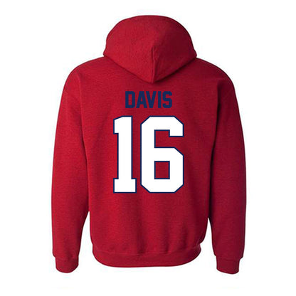 Arizona - NCAA Women's Volleyball : Shea Davis - Classic Shersey Hooded Sweatshirt-1