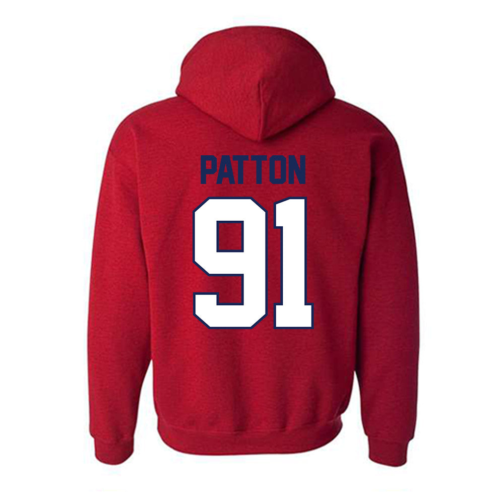 Arizona - NCAA Football : Porter Patton - Classic Shersey Hooded Sweatshirt-1
